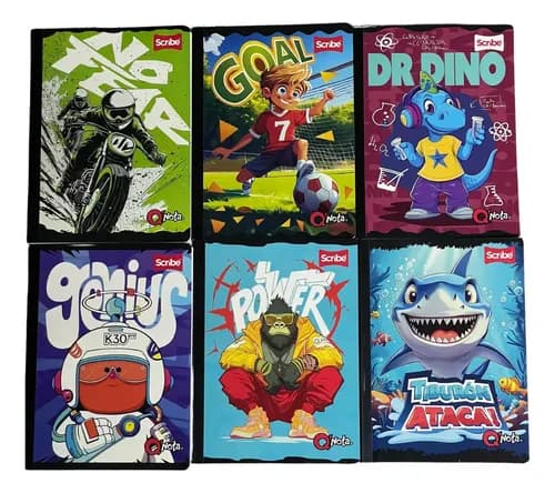 Cuaderno Cosido Escolar 100 Hojas