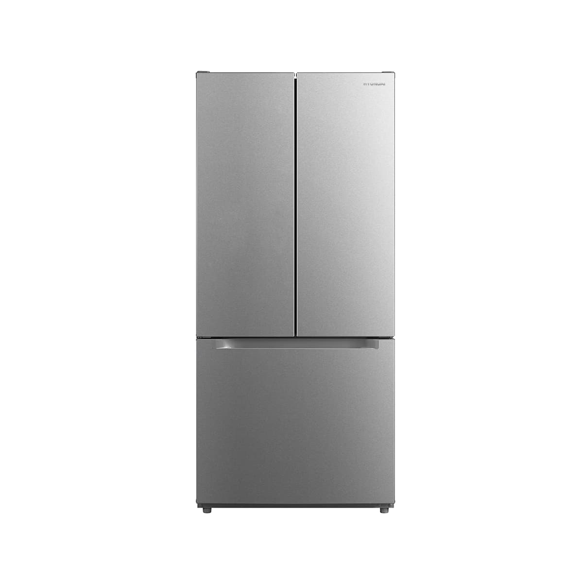 Refrigerador 19 Pies Fd 3 Puertas Acero Inoxidable Hyundai